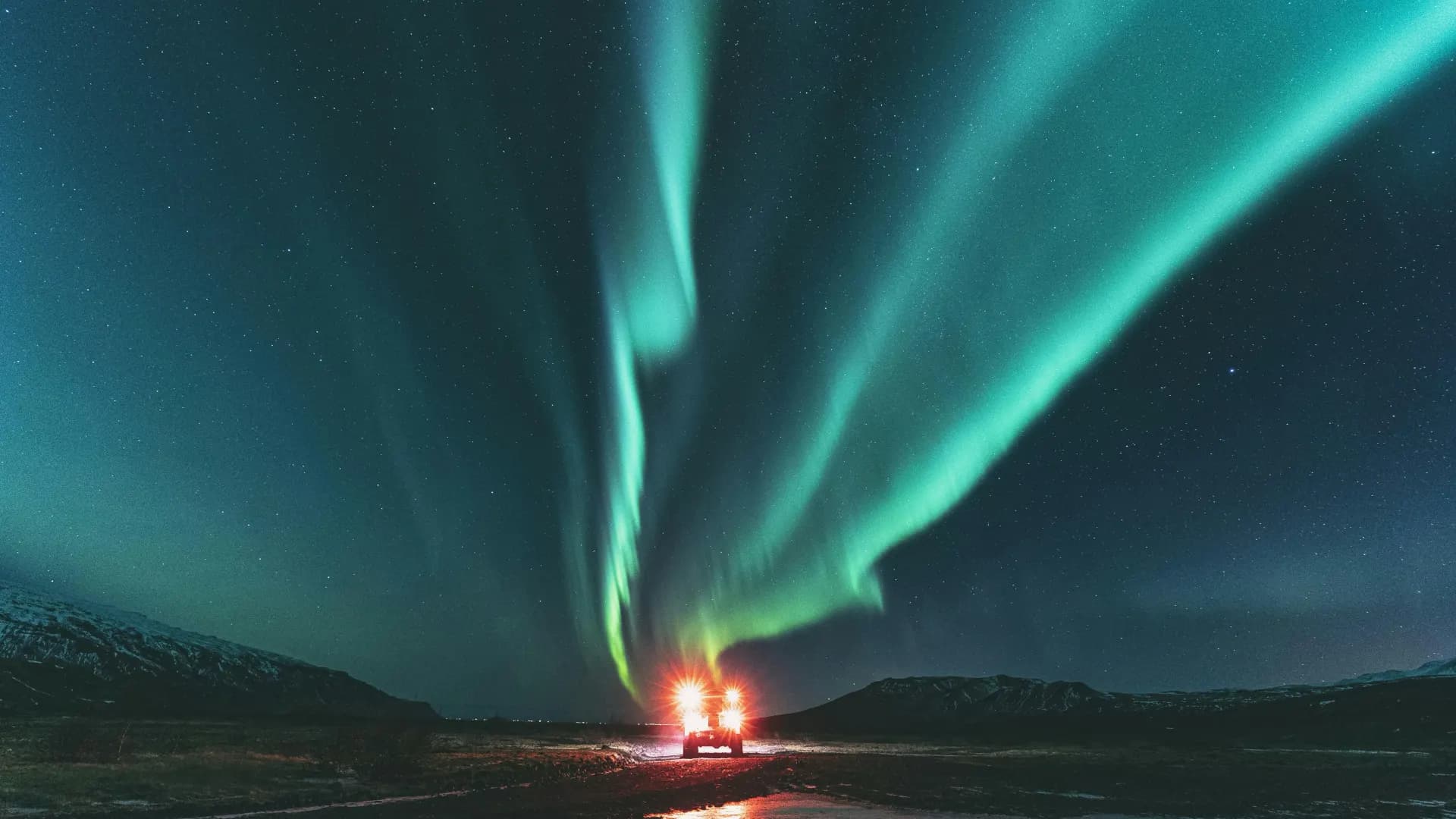 Northern lights in Abisko