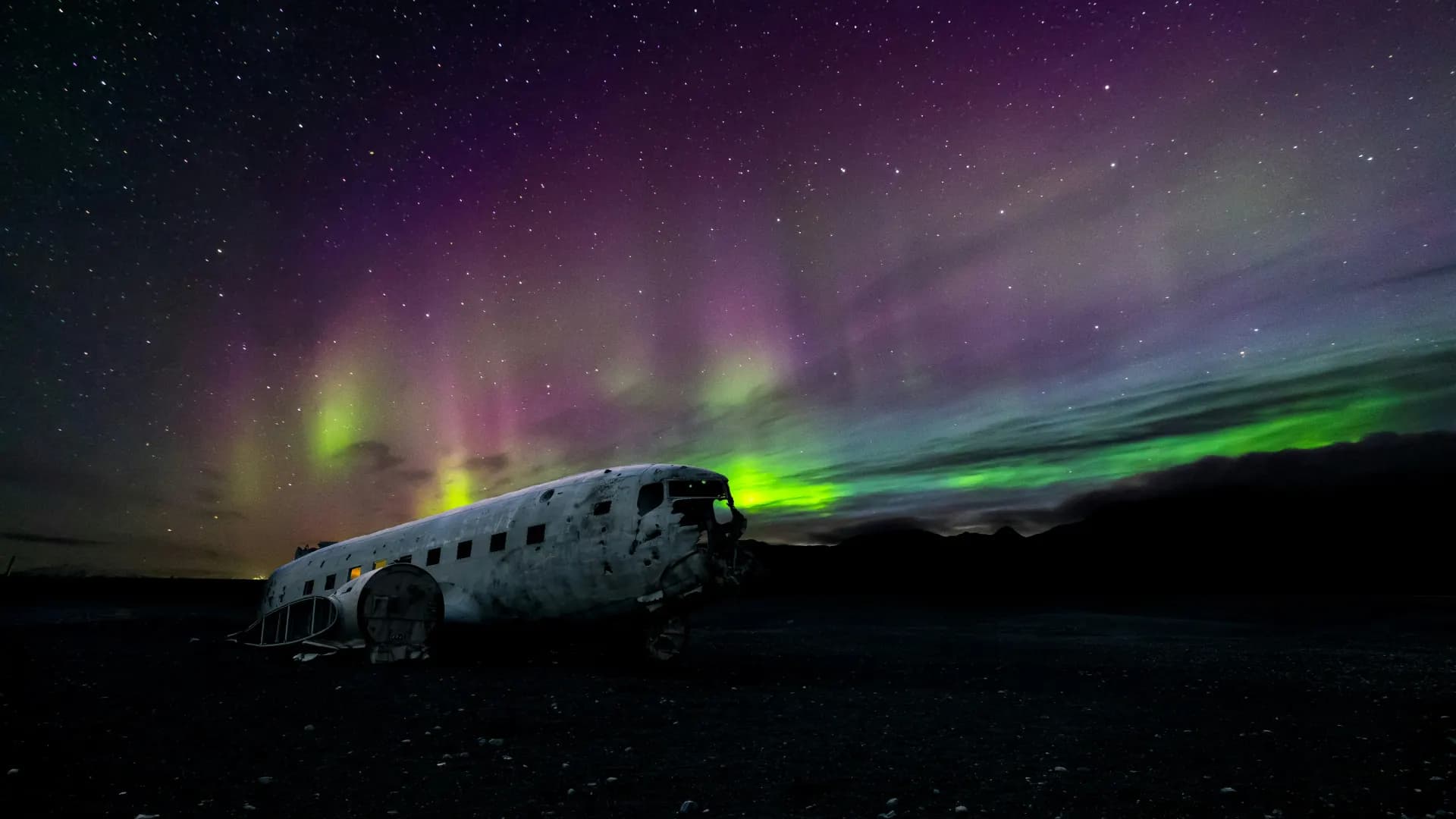 Northern lights in Kiruna