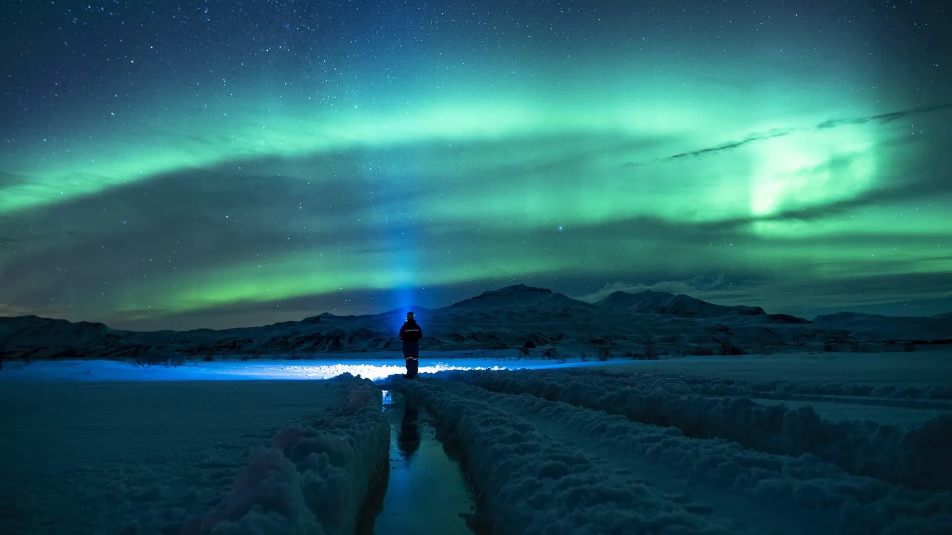 Northern lights in Tromsø