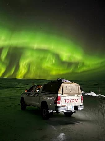 Northern lights over Norway